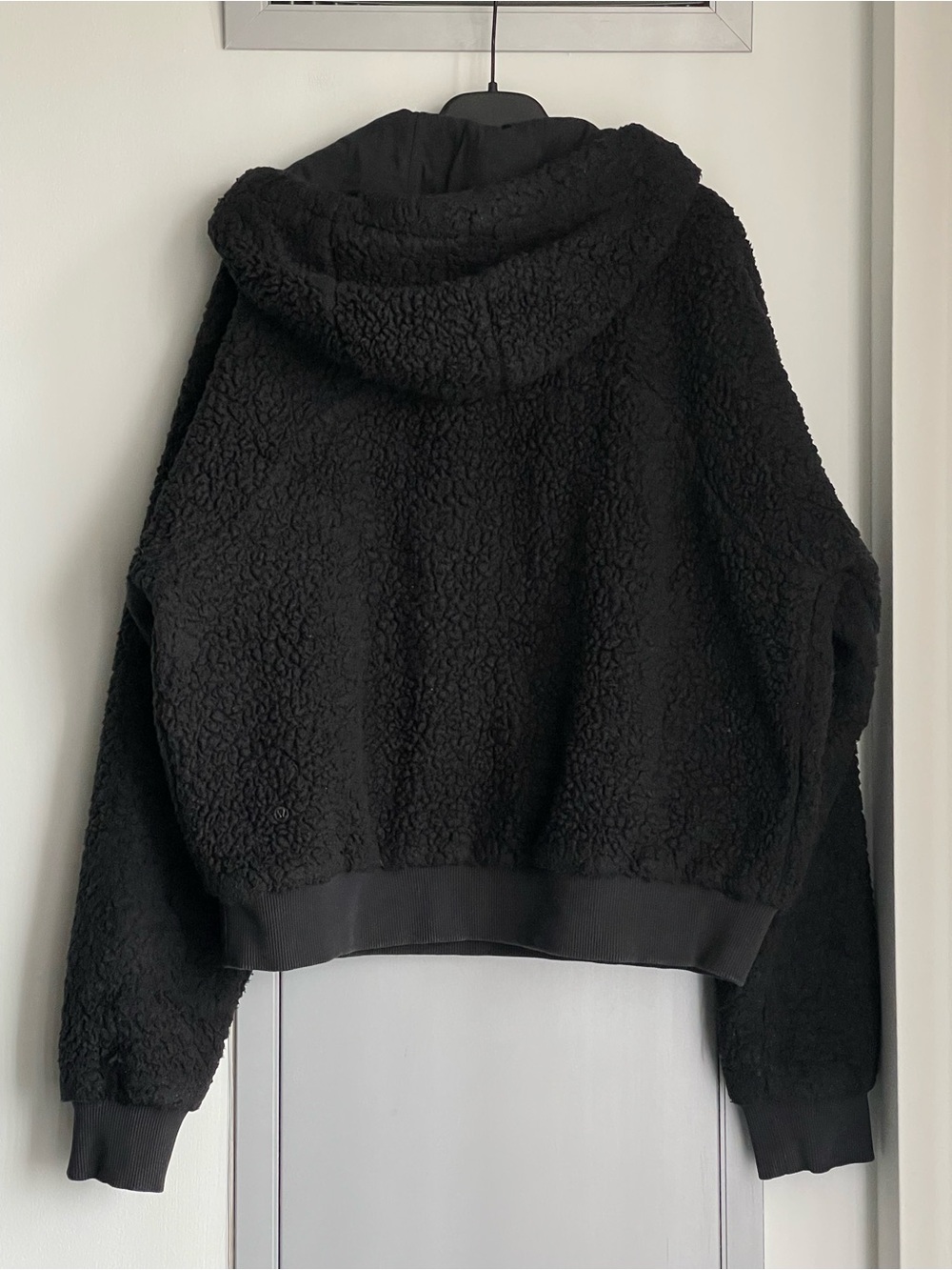 LULULEMON Oh So Sherpa Black Half Zip Hoodie - Picture 8 of 15
